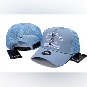 AMIRI Light Blue Hollywood Jazz Cap